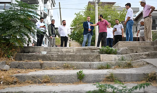 Bornova'da çifte merdiven hamlesi