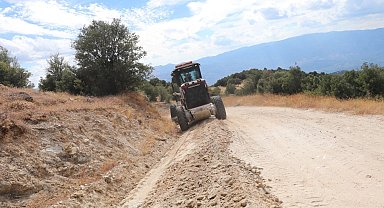 Bozdoğan Belediyesi yol çalışmalarına devam ediyor
