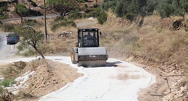 Bozdoğan Belediyesi'nden Güre Mahallesi'nde ulaşımı kolaylaştıran çalışma