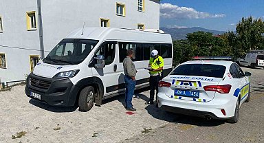 Bozdoğan emniyeti öğrencilerin güvenliği için sahada