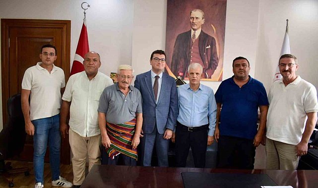 Bozdoğan Kaymakamı Sözen, Yılın Ahilerini kabul etti