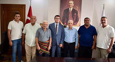 Bozdoğan Kaymakamı Sözen, Yılın Ahilerini kabul etti