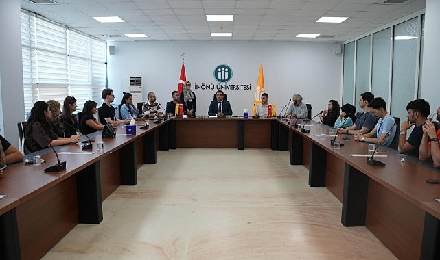 BRIDGE Projesi Heyeti, İnönü Üniversitesini ziyaret etti