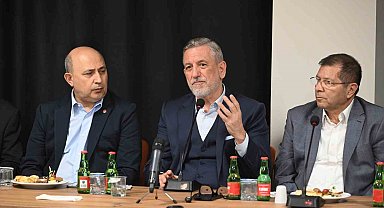 BTSO Başkanı İbrahim Burkay Kayapa OSB'deki firmalarla buluştu