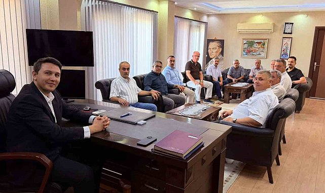 Buharkentli muhtarlar, Kaymakam Haydaroğlu ile görüştü