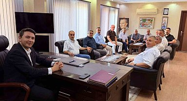 Buharkentli muhtarlar, Kaymakam Haydaroğlu ile görüştü