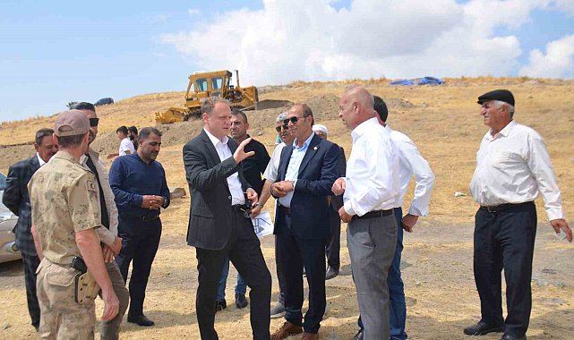 Bulanık'ta 40 dönümlük mesire alanı projesinin temeli atıldı