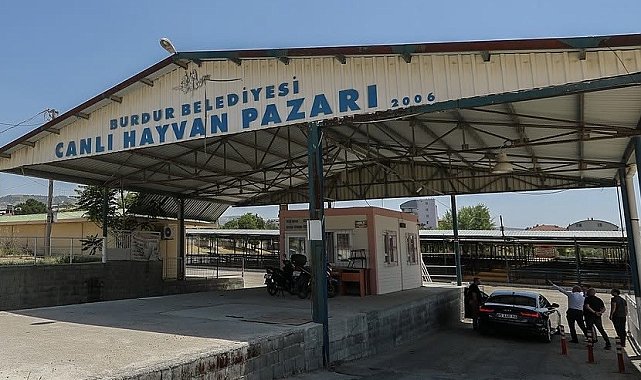 Burdur'da hayvan pazarı şap hastalığı nedeniyle geçici olarak kapatıldı