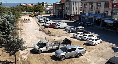 Bursa İnegöl'de Ertuğrulgazi Caddesi'ne 165 araçlık otopark