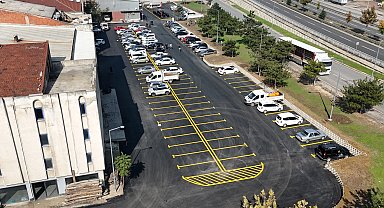 Bursa İnegöl'de mobilya sanayisine nefes aldıran otopark hizmette