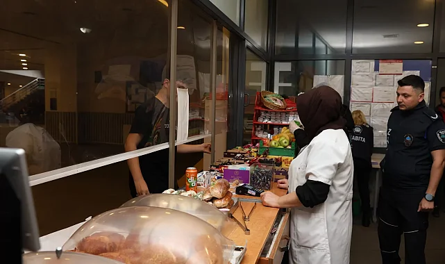 Bursa Nilüfer'de okul kantinlerine denetim
