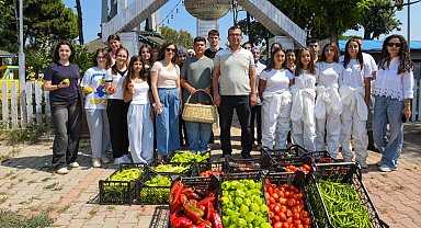 Bursa Osmangazi'de gıdanın topraktan sofraya yolculuğunun izleri sürüldü