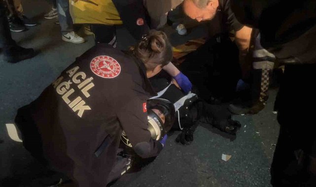 Bursa'da kavşakta motosiklet kazası: 18 yaşındaki aday sürücü ağır yaralandı