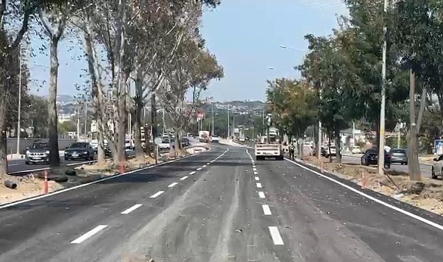 Bursa'da kritik yol çalışması okullar açılmadan tamamlandı