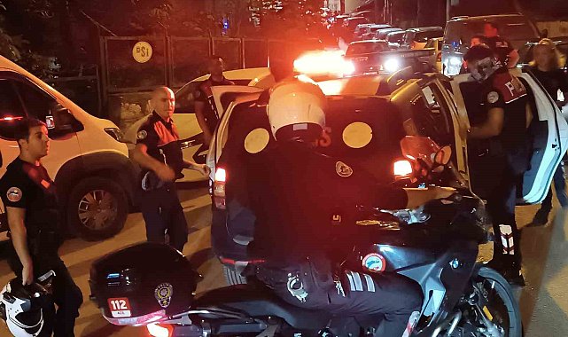 Bursa'da taksiden ateş açıldığı ihbarı polisi alarma geçirdi: 2 kurusıkı tabanca ele geçirildi