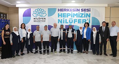 Bursa'da Nilüfer Belediyesi kursiyerleri sertifikalarını aldı
