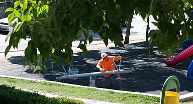 Bursa'da Osmangazi'de parklara yeni soluk