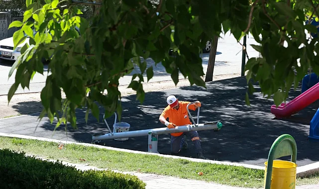 Bursa'da Osmangazi'de parklara yeni soluk