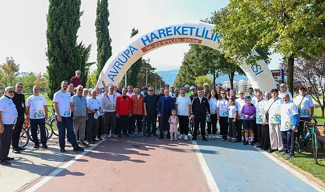 Bursa'da sağlık için hareketlilik