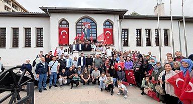 Bursa'daki Giresun Uşakları şehitlerin izinde... Haymana'dan İscehisar'a anlamlı yürüyüş