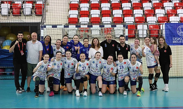 Bursalı kadın hentbolculardan bir galibiyet daha