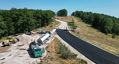 Bursa'nın 3 ilçesinde 50 kilometrelik yola Büyükşehir yenilemesi