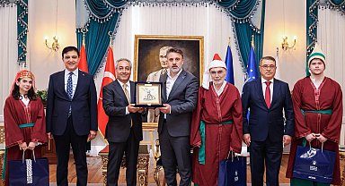 Bursa'nın ahileri belli oldu... Başkan Vekili Biba ahileri ağırladı