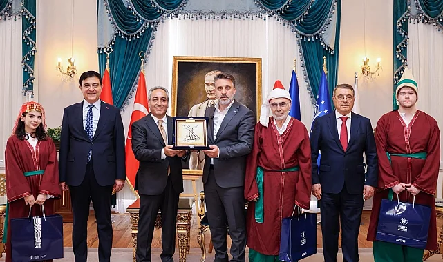 Bursa'nın ahileri belli oldu... Başkan Vekili Biba ahileri ağırladı
