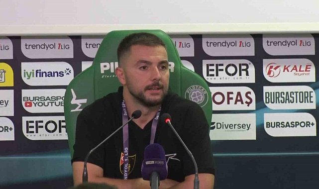 Bursaspor - İstanbulspor maçının ardından