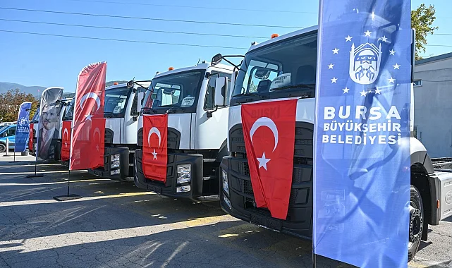 BUSKİ'ye 156 milyon TL'lik yeni filo