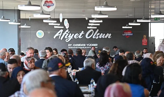 Büyükşehir'den gazilere vefa sofrası