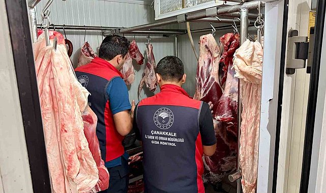 Çan'da Tarım Müdürlüğü ekiplerinden işletmelere sıkı denetim