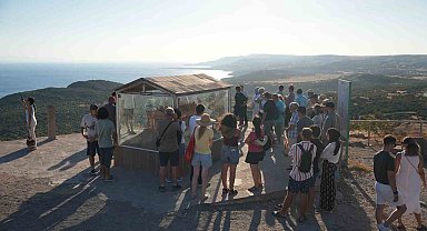 Çanakkale'de festivalin üçüncü gününde Assos Ören Yeri keşfedildi