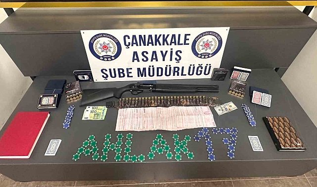 Çanakkale'de huzur uygulamaları: 4 şüpheli tutuklandı