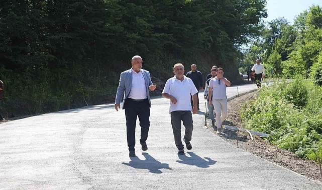 Canik Belediyesi'nden kırsala 150 milyonluk ulaşım yatırımı