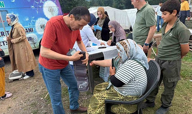 Çarşamba'da mevsimlik tarım işçilerine sağlık taraması