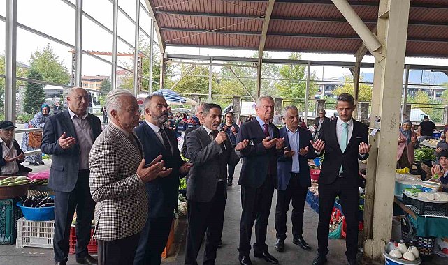 Çaycuma'da Ahilik Haftası kapsamında esnaf ziyareti