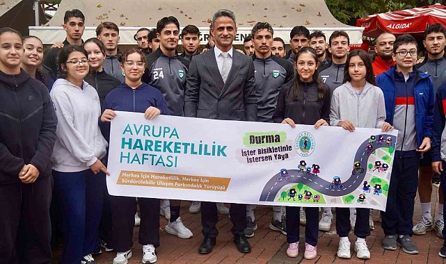 Çaycuma'da Avrupa Hareketlilik Haftası'na özel yürüyüş ve bisiklet etkinliği