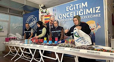 Çayırova'da öğrencilere kırtasiye desteği
