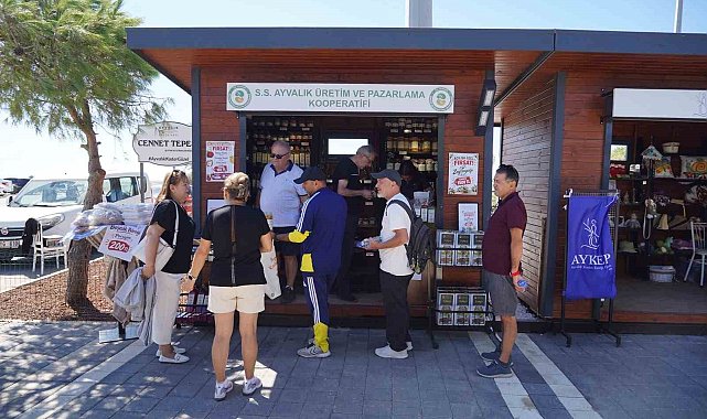 Cennet Tepesi'nde kadın emeğine yeni satış noktası