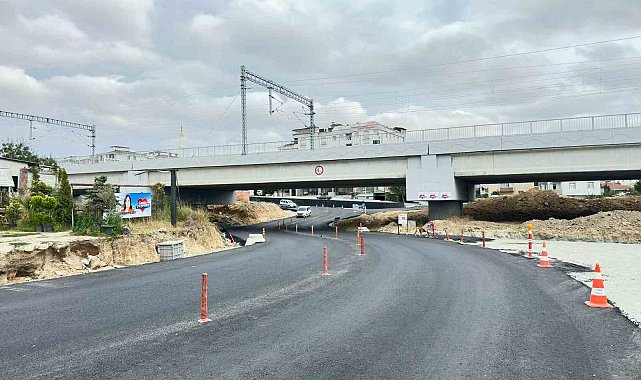 Çerkezköy'de ulaşım dönüşümü hızlandı