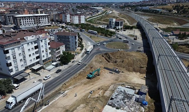 Çerkezköy'de ulaşım hamlesi