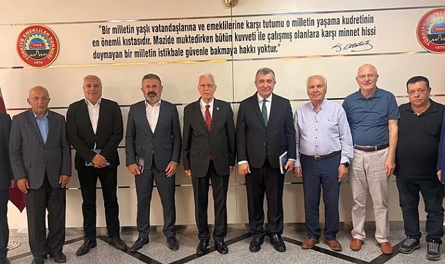 CHP'den TÜED'e ziyaret... "Emekliler Buluşması" öncesi sorunlar masada