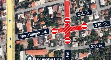 Çine'de o yol araç trafiğine geçici olarak kapanıyor