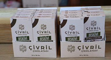 Çivril'in tarımsal ürünleri çikolataya dönüştü