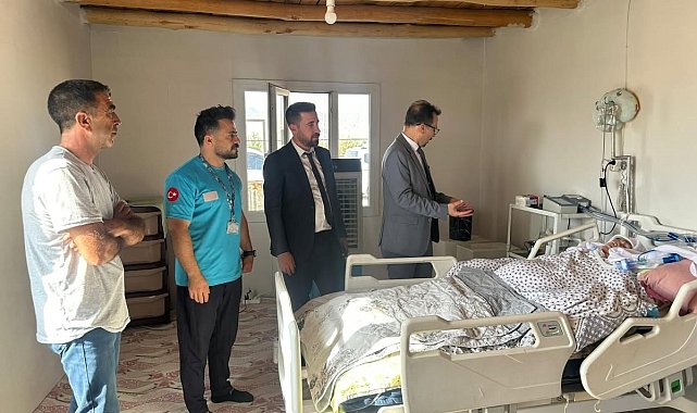 Cizre'de başhekimler evde sağlık hizmetlerinden yaralanan hastaları yalnız bırakmadı