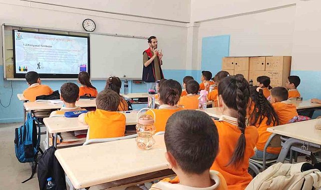 Cizre'de öğrencilere "Gıda İsrafı ve Güvenilirliği" eğitimi