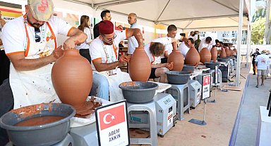 Çömlek Festivali'nde dünyaca ünlü eller yarıştı