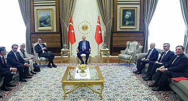 Cumhurbaşkanı Erdoğan, Almanya Kuzey Ren-Vestfalya Eyaleti Başbakanı Wüst'ü kabul etti
