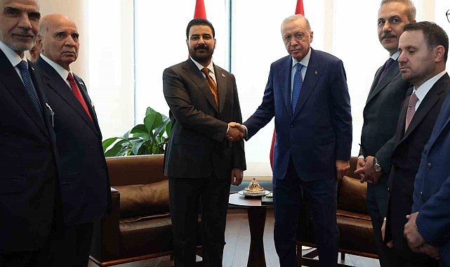 Cumhurbaşkanı Erdoğan, Irak Başbakanı Zeydi'yi kabul etti
